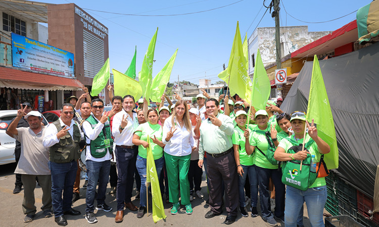 Maki Ortiz Domínguez, Partido Verde Ecologista de México, PVEM, Tamaulipas