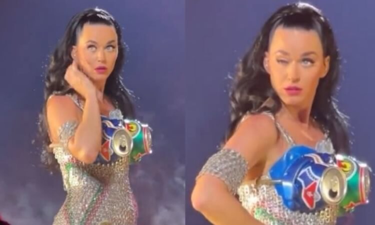 Katy Perry, Ojo descontrolado, En concierto