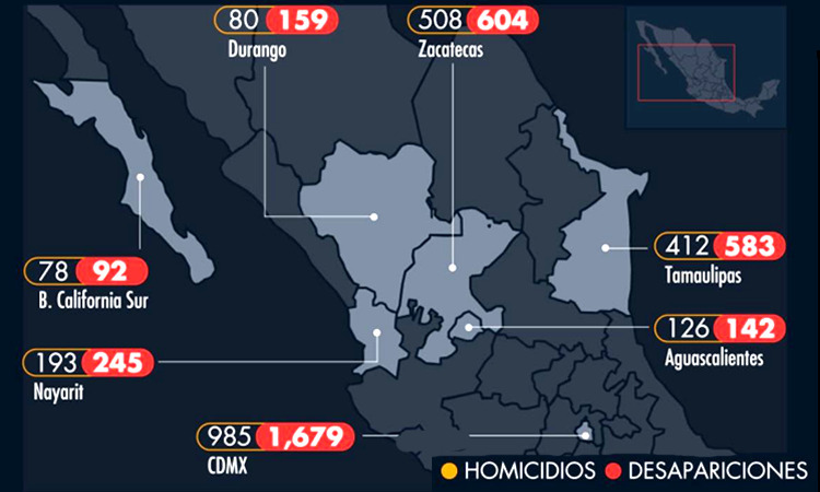 Desaparecidos, Tamaulipas